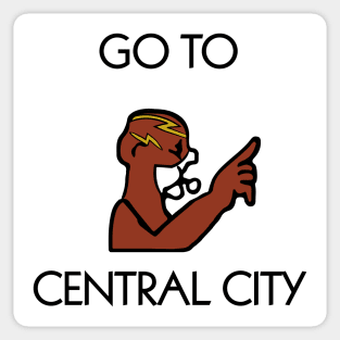 Go to Central City Sticker